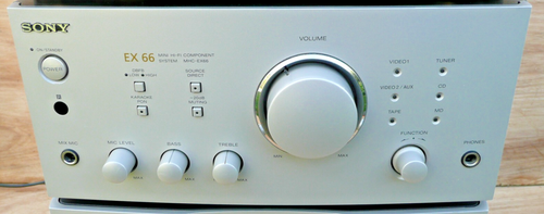 SONY MHC-EX66 Amplifier, CD Changer, Cassette Tape Player and Tuner Working - Picture 5 of 24