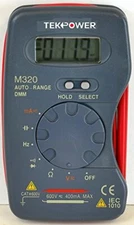Tekpower M320 AC/DC Pocket Size Digital Tester Multimeter Volt meter