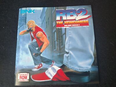 Real Bout Fatal Fury 2 RB2 The Newcommers SNK NEO GEO AES w