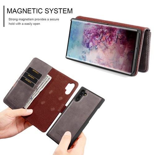 For Samsung Galaxy Note 10/10 Pro Magnet Leather Wallet Case Card Pocket Cover - Picture 20 of 41