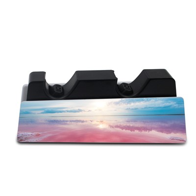 Schutzfolie Ladestation Aufkleber Gaming Design Folie Pink Sands R142-30