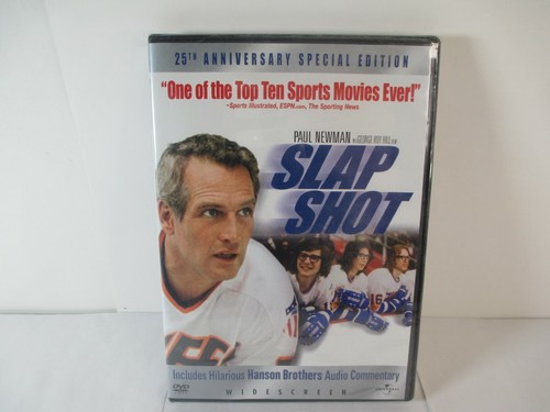Slap Shot (25th Anniversary Special Edition) - DVD Paul Newman Hockey NEW Sealed - Picture 1 of 4