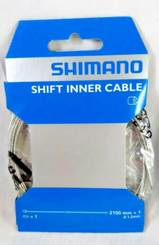 Shimano Stainless Steel Bicycle Shift Inner Cable Derailleur 1.2 x 2100mm NEW