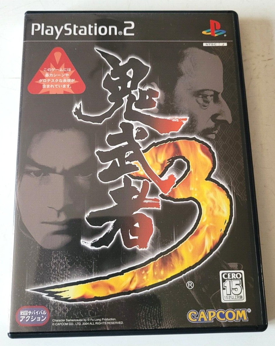 Onimusha 3 - PlayStation 2 PS2 - NTSC-J JAPAN