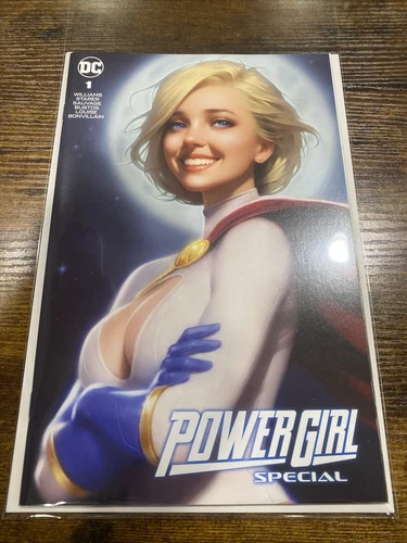POWER GIRL SPECIAL #1 * NM+ * WILL JACK EXCLUSIVE TRADE DRESS VARIANT A 🔥🔥🔥