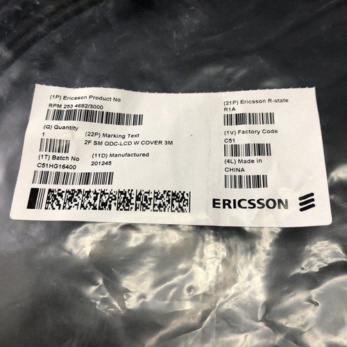 ERICSSON RPM 253 4692/3000 Fiber Optic Cable 2F SM ODC-LCD W Cover 3M Z4 - Picture 4 of 4