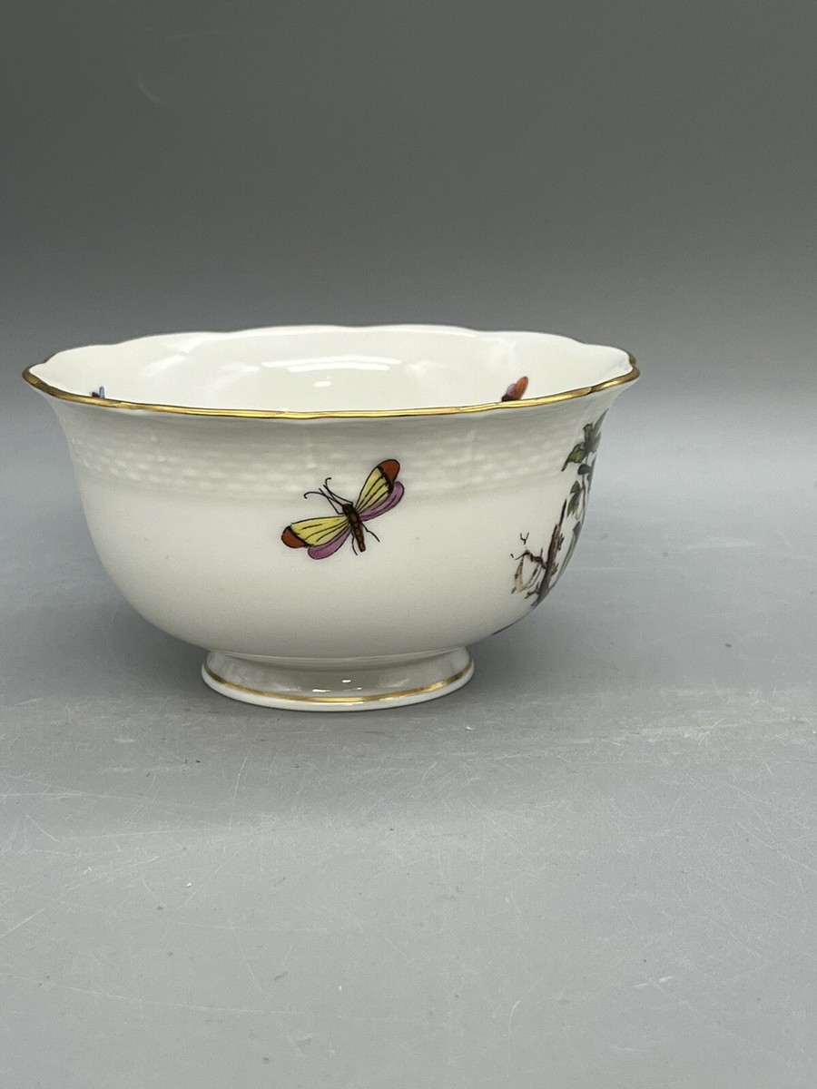 Herend Porcelain ROTHSCHILD BIRD 684 RO Open Sugar Bowl Hungarian
