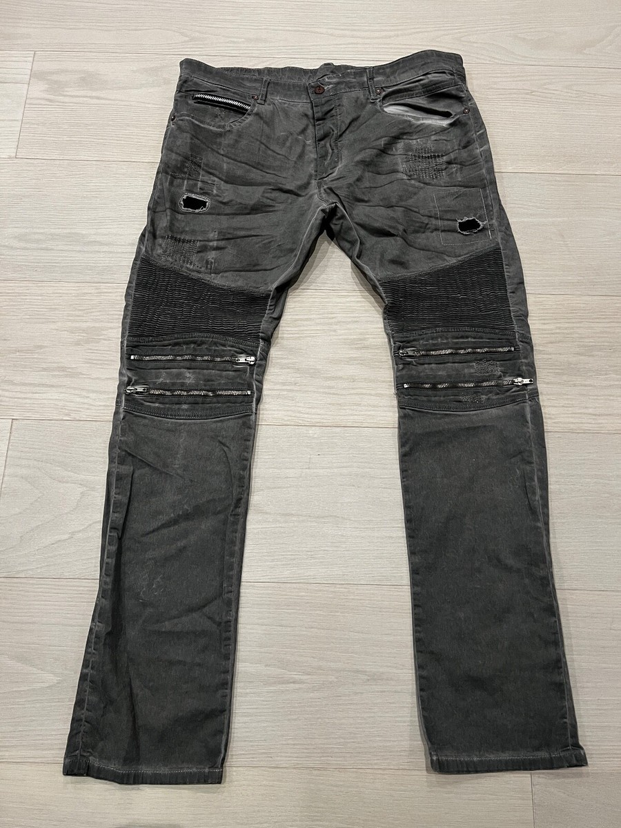 Men's Rockstar Grey Jeans Size 38