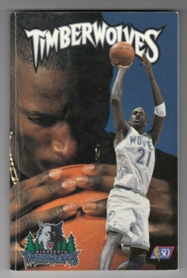   Minnesota Timberwolves 1996-97 NBA Basketball Media Guide  