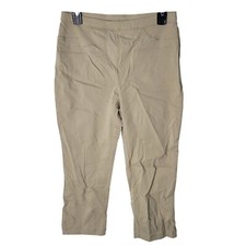 Basic Editions Womens Size S Tan Solid Pull O...