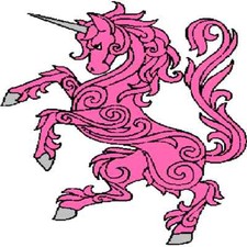 30 Custom Pink Unicorn Personalized Address Labels