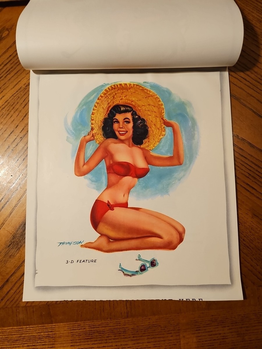 値下げ！！1951年　ピンナップ・ガール　カレンダー ＊1078329 値下げ！！1951年 ピンナップ・ガール カレンダー ＊1078329