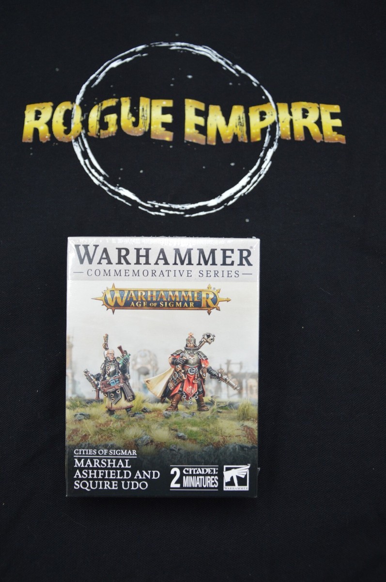 Warhammer+ Year 4: Cities of Sigmar Marshal Ashfield and Squire