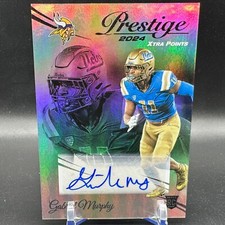 Gabriel Murphy Rookie Auto 2024 Panini Prestige Football XTRA POINTS!! Vikings