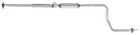 Exhaust Resonator Pipe Oem Exhaust 808125 fits 1996 Honda Civic