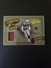 2003 Playoff Absolute Memorabilia Leather and Laces /500 Antonio Bryant #LL-3