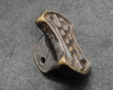 Sigillo antico cuneo di bronzo dell'antica dinastia cinese caratteri cinesi #534