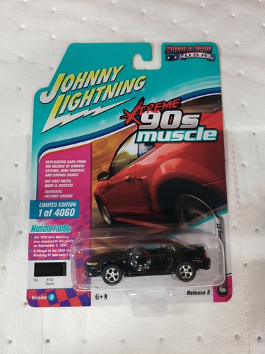 Johnny Lightning 1999 Ford Mustang GT Muscle Cars U.S.A Xtreme 90's Muscle - Picture 1 of 3