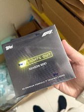 Brand New Topps 2021 Season F1 Lights Out Box Formula 1 Racing Sealed