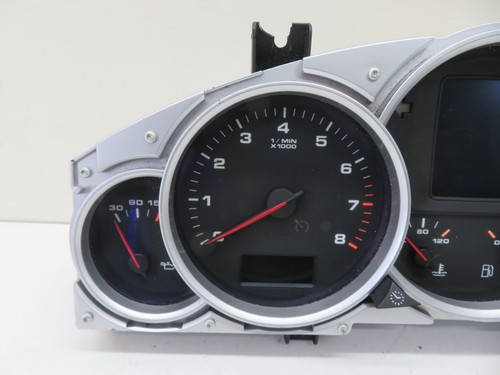 PORSCHE CAYENNE 955 INSTRUMENT SPEEDO CLUSTER 7L5920970D 2003-2006 1634-3 - Picture 11 of 12