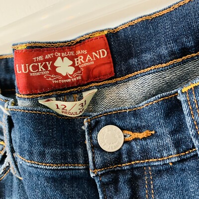 Jeans Lucky Brand Sophia Bootcut Taille 12/31 - Neuf Avec Étiquettes, Coupe Élégante