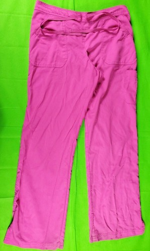 Grey's Anatomy pink women's elastic waist scrub bottoms size M - Picture 1 of 8