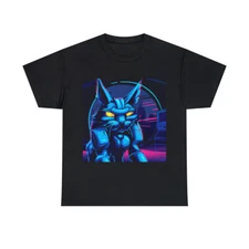 Vintage Style Video Game T Shirt Cat Pet Lover Gift Retro Graphic Tee Colorful
