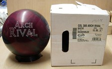 never drilled Bowling Ball 2008 Columbia Kentucky ARCH RIVAL 15 Made in USA
