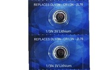 1/3N DL1/3N CR1/3N 3V Lithium Battery 2 Pack