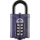 Squire Combination Padlock 40mm Heavy Duty Recodeable for Shed Gate Lock
