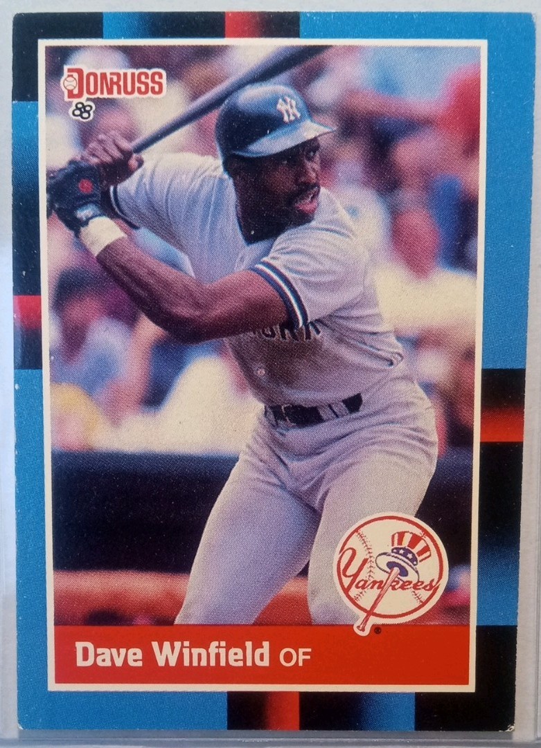 Dave Winfield #298 Baseball Cards 1988 Donruss trading card — raw and PSA graded price guide