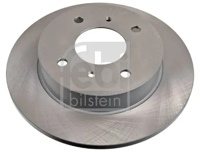 2x Brake disc Rear Axle solid 15895 FEBI BILSTEIN for NISSAN PRIMERA