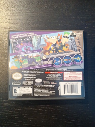 Phineas and Ferb DS Across the 2nd Dimension Complete In Box (Nintendo DS, 2009) - Picture 2 of 5