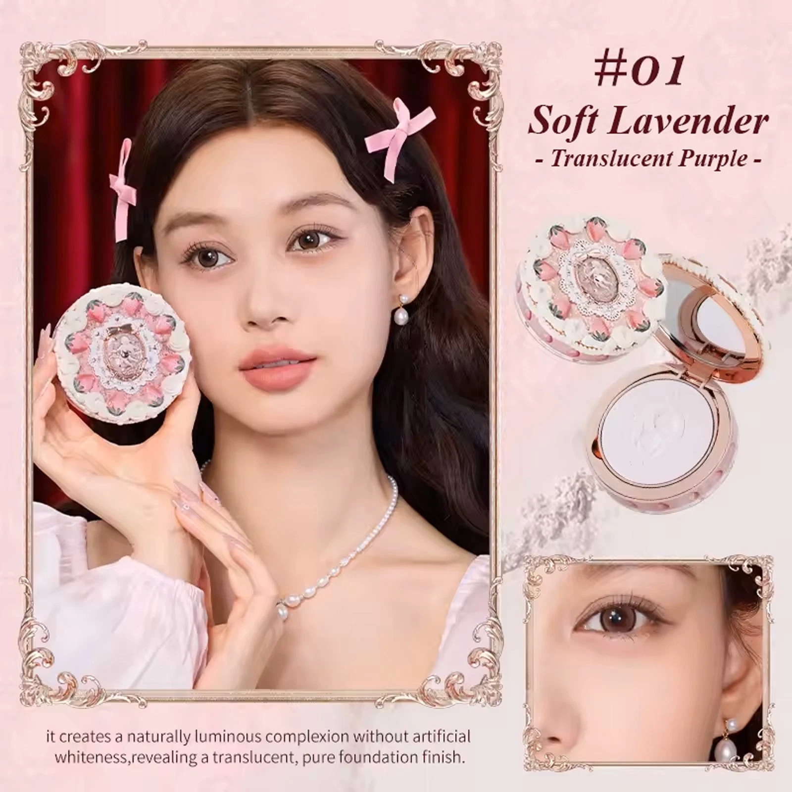 Pressed Powder - 01 Soft Lavender