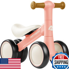 Retrospec Cricket 4-Wheel Baby Walker Balance Bike - 12-24 Months