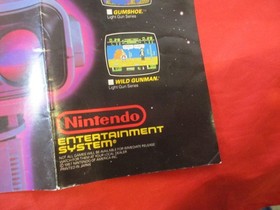 Wild Gunman (Nintendo NES) COMPLETE w/ Box manual game WORKS!