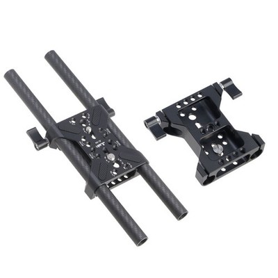 High Performances Double Hole 15mm Tube Clamp with Quick Release Base for