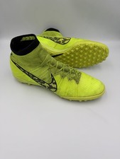 Botines de fútbol Nike Elastico Superfly TF neón botas US10 UK9 EUR44