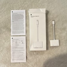 Apple Lightning to HDMI Digital AV Adapter, White, Powered, 1:1, HDMI/Lightning