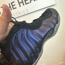 Size 12- Nike Air Foamposite One Eggplant 2017 Black/Purple 314996-008 clean