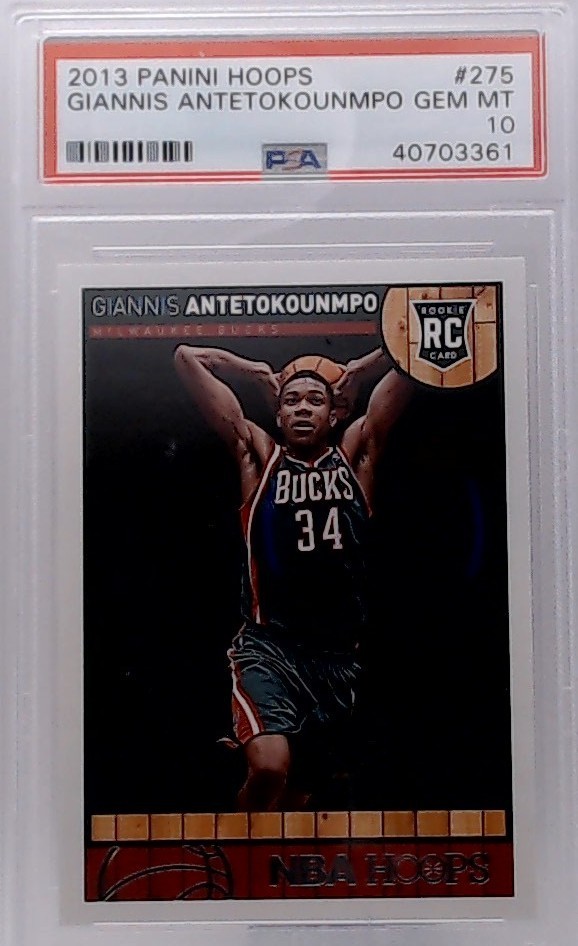 Giannis Antetokounmpo 2013 Hoops #275 Base Price Guide - Sports