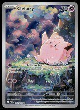Pokemon Cards Clefairy 094/088 Perfect Order Holo Illustration Rare NM *9