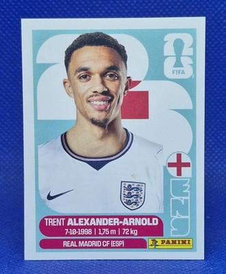 2026 Panini FIFA World Cup Sticker Trent Alexander-Arnold #ENG 6 - England