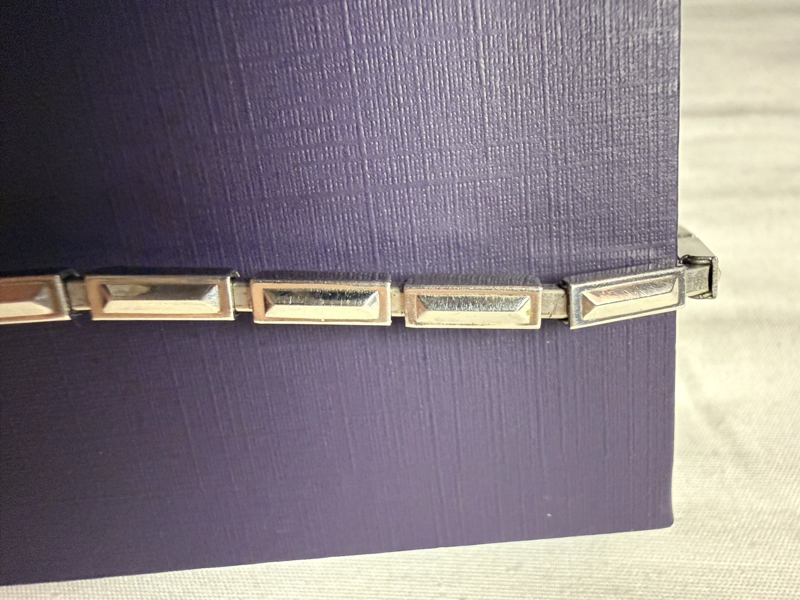 Hamilton Rectangular Women's Wristwatch Silver Br… - image 4