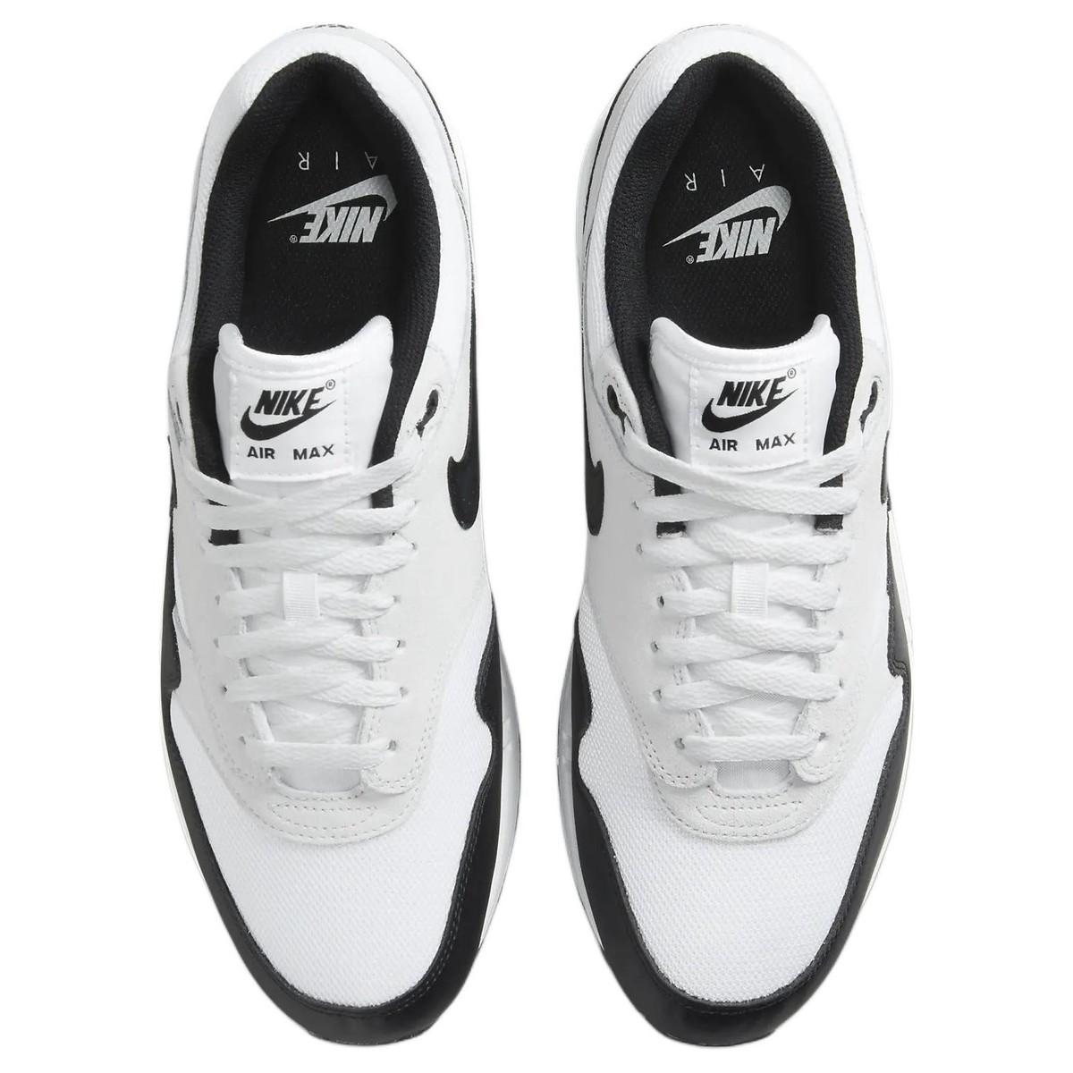 Size 12 - Nike Air Max 1 Essential White Pure Platinum Black for