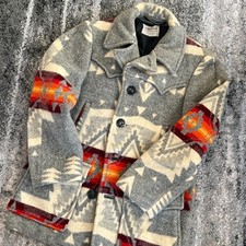Pendleton Chief Joseph Coat Blanket Vintage please read 