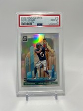 Rome Odunze 2024 Panini Donruss Optic - Downtown! #15 (RC) PSA 10 SSP Bears