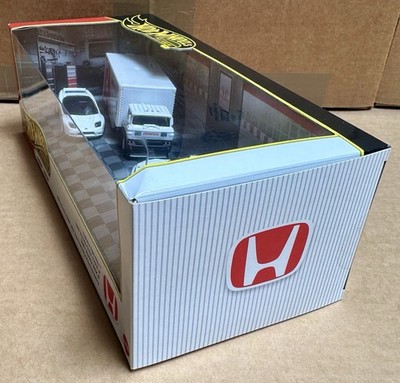 Hot Wheels 2025 Premium Diorama Honda Set Civic Type-R, NSX-R