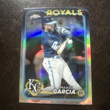2024 Topps Chrome - Maikel Garcia #246 Refractor