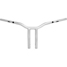 LA Choppers 1.25" One-Piece Kage Fighter Handlebar Chrome 12" Rise Made in USA